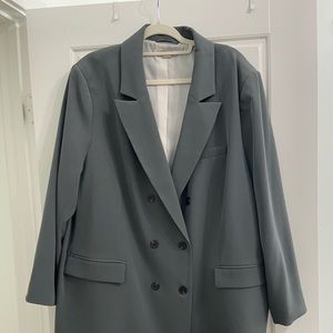 H&M double breasted blazer size XXL